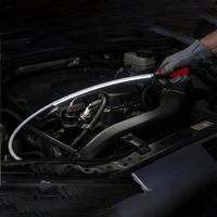 Lampe de travail LED flexible et pliable de 27 pouces, type C, rechargeable, haute luminosité, avec garantie d'un an pour la réparation automobile et mécanique
