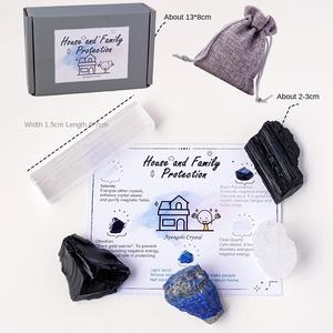 Kit de pierres brutes en cristal naturel : améthyste, citrine, <span class=keywords><strong>gypse</strong></span>, pierres semi-précieuses, baguette de yoga, <span class=keywords><strong>pierre</strong></span> de guérison, décoration en vrac - Product Image 3