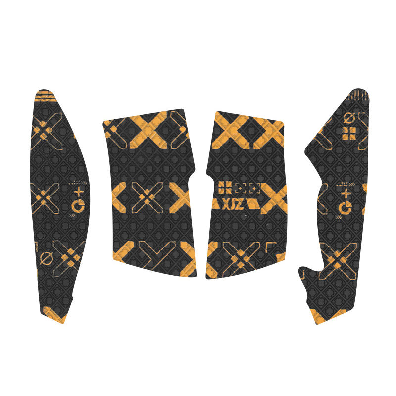 1pcs demi-paquet souris autocollant-or