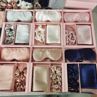 Taie d'oreiller en soie avec logo personnalisé de haute qualité emballage boîte-cadeau boîte cadeau magnétique rose en papier rigide pour emballage de taie d'oreiller