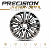 Jantes en alliage haute performance tout-terrain 20x8J 6x139.7 CB77.8 Gris canon finition usinée 20 pouces pour Nissan Patrol