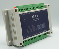 Módulo de E/S de Salida Analógica de 16 Canales YMYS RS485 con Resolución de 12 Bits y Precisión del 0.1% para Automatización Industrial (Tipo PLC)