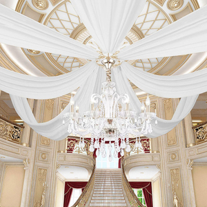 Hermosas cortinas de fondo de cortina de boda para decoraciones de boda memorables - Product Image 1