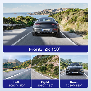 AI DMS Car Black Box 4 Channel Dash Cam Front and Rear 1080p with Night Vision WiFi Car Dash Camera for Vehicles - Product Image 5