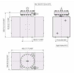 ปั๊มไอออน Agilent VacIon Plus 300 รุ่น 9191611M2000 สแตนเลส 300LS แก๊สไฟฟ้า - Product Image 2