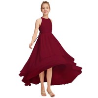 Robe longue élégante pour fille, dos nu, bretelles spaghetti, idéale pour les performances de piano, de violon, de chœur, occasions formelles, occasions de princesse