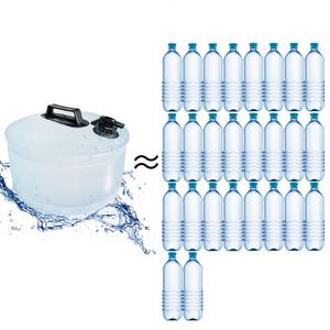 Cubo de Almacenamiento de Agua Plegable de 13L, de Goma, Completamente Impermeable, para Uso Doméstico - Product Image 1