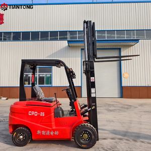 מלגזה חשמלית עם טעינה עצמית וסוללה למכירה, משלוח חינם - Product Image 3