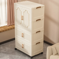 Armoire de rangement pour vêtements de bébé, moderne, durable, pliable, grande capacité, pour chambre à coucher et hôtel
