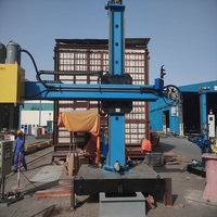 Manipulateur de soudage automatique à flèche colonne pour plateformes manœuvrées de machines de construction lourdes