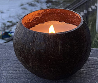 Ensemble de bols cuillères en bois naturel décoratifs pour la cuisine, bols à smoothie et à salade, bol en coquille de noix de coco