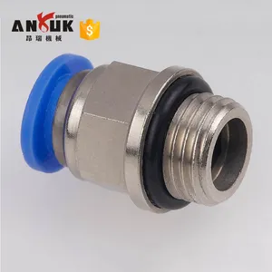 Made in China Pneumatic Fitting 4mm Metal Air Tube Quick Fitting
