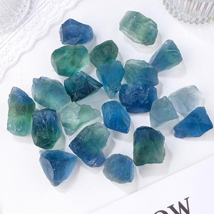 Kristal Alami Grosir untuk Reiki, Spesimen Batu Penyembuh Mentah, Fluorit Biru Mentah untuk Dekorasi - Product Image 5
