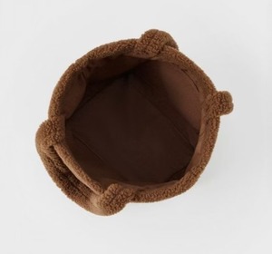 Sac de shopping en fourrure Teddy marron pour femmes, grande capacité, mode simple, en gros - Product Image 1