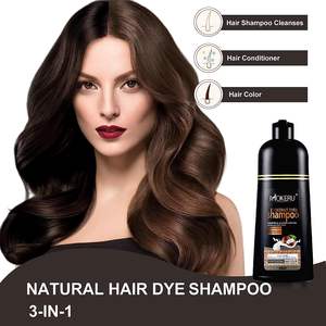 Shampooing colorant à l'huile d'argan 3 en 1 de marque privée personnalisé couverture permanente gris brun naturel noir échantillon gratuit de <span class=keywords><strong>crème</strong></span> - Product Image 3