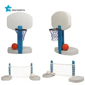 STARMATRIX Watersports And Water Toys 2 In 1 Water Game Basketball And Volleyball For Swimming Pool juego de agua de piscina