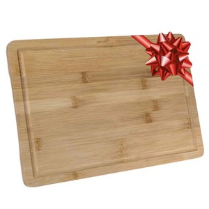 Tagliere Grande in Bambù per Formaggi, Salumi, Pizza e Pane - Perfetto Regalo per <span class=keywords><strong>la</strong></span> Festa della Mamma - Product Image 1
