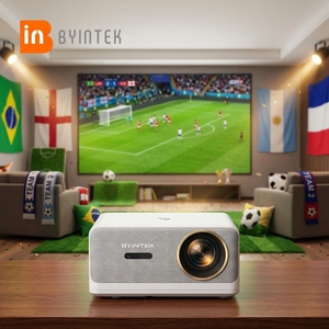 BYINTEK U14 <span class=keywords><strong>Projecteur</strong></span> numérique de divertissement à domicile Full HD Beam Cinema Auto-Focus Lens Android 9 Système d'exploitation - Product Image 1