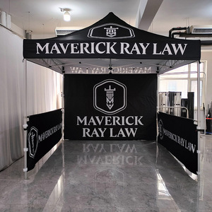 Ánh nắng mặt trời chất lượng cao tùy chỉnh 10x10 xách tay nhôm Pop <span class=keywords><strong>Up</strong></span> triển lãm thương mại Tán lều gazebo với lông cờ bảng Bìa - Product Image 4