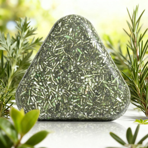 Savon <span class=keywords><strong>Solide</strong></span> Artisanal Usman Grass pour Cheveux, Shampoing <span class=keywords><strong>Solide</strong></span> aux Herbes Usman Grass avec Romarin et Gingembre, Savon de Bain - Product Image 5