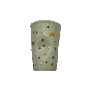 Tasse à café en porcelaine irrégulière, embossée à la main, pour boissons chaudes, tasse à café peinte à la main, tasse personnalisée avec logo, cadeau, tasse en poterie - Product Image 6