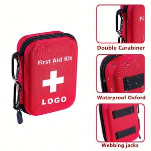 Botiquín de Primeros Auxilios Personalizado con Logotipo y Color, Bolsa de Rescate Médico de Emergencia para Viajes Familiares, Kits de Emergencia para Seguridad - Product Image 6