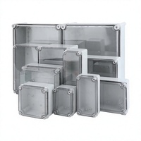 Boîtier de jonction étanche et anti-poussière transparent IP66 en ABS+PC