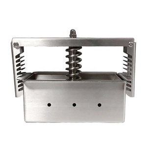 Herramienta Manual Eficiente para Aplanar Carne de Acero Inoxidable para Uso en la Cocina para Hacer <span class=keywords><strong>Hamburguesas</strong></span> - Product Image 6