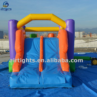 Course d'obstacle sans plomb, Combo gonflable coloré pour l'extérieur
