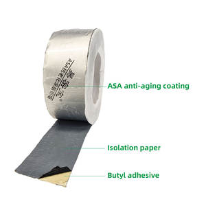 Ruban d'étanchéité butyle simple face à revêtement ASA ruban butyle étanche <span class=keywords><strong>Alubutyl</strong></span> pour la réparation et l'étanchéité de toiture - Product Image 4