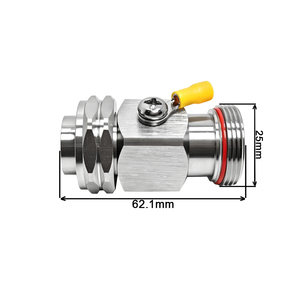 Parafoudre coaxial RF 3 GHz 16-7, prise <span class=keywords><strong>vers</strong></span> fiche, à tube à décharge gazeuse pour protection contre la foudre - Product Image 1
