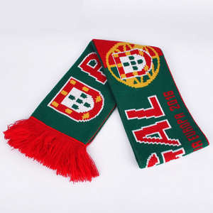 Écharpe <span class=keywords><strong>de</strong></span> sport avec logo personnalisé en gros Écharpe d'équipe <span class=keywords><strong>de</strong></span> football Brésil <span class=keywords><strong>France</strong></span> Allemagne Écharpes tricotées pour fans <span class=keywords><strong>de</strong></span> football - Product Image 3