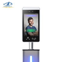 Escáner de Huellas Dactilares HFSecurity RA08, Sensor de Palma de la Mano, Escaneo de Tarjetas QR, Terminal Android con Visión Nocturna y Reinicio para Control de Asistencia