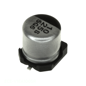 ตัวเก็บประจุแบบยึดพื้นผิว10 uF ตัวเก็บประจุ ECE-V1EA100SR SMD 10 uF 20% 25V - Product Image 1
