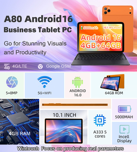 Tablet PC Android 16 <span class=keywords><strong>de</strong></span> 10.1 Pulgadas con Teclado, Lápiz y Ratón Opcionales, 2 en 1, 5G Wifi, 4GB+64GB, para Estudio, Trabajo y Entretenimiento - Product Image 6
