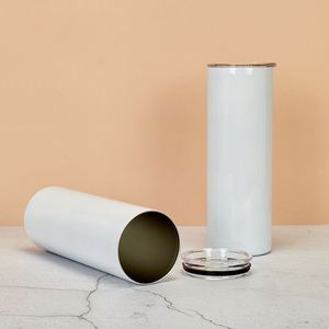 20oz Sublimation Coating Straight Tumbler Double Wall Vacuum Stainless Steel Custom Pattern Insulated Gift <b>Cup</b> Portable - Product Image 2