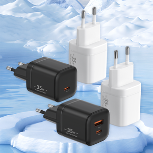 Factory Direct Externa Dual Pd <span class=keywords><strong>30W</strong></span> 35W GaN Adaptateur mural pour téléphone portable <span class=keywords><strong>Chargeur</strong></span> Usb c pour Galaxy LG <span class=keywords><strong>iPhone</strong></span> 11 12 <span class=keywords><strong>13</strong></span> 14 15 16 Pro Max - Product Image 2