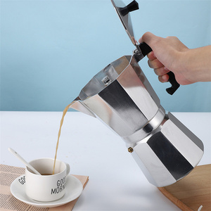 Harmony Moka Express Cafetière Cuisinière Usine Italienne Personnalisée En Alliage D'aluminium Espresso Manuelle Cafetière Moka - Product Image 4