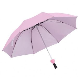 Parapluie personnalisé en forme de bouteille de vin avec logo, coupe-vent et anti-UV - Product Image 4
