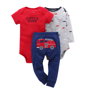 Vêtements pour bébés en gros, importés, ensemble de 3 pièces, vêtements pour bébés pas chers - Product Image 6