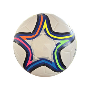 Balones de fútbol de Material PU unidos en caliente sin costuras de alta calidad, balones de fútbol resistentes a la fricción para exteriores, balones de fútbol para entrenamiento - Product Image 4