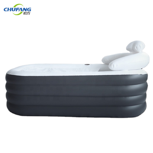 Chufang Baignoire <span class=keywords><strong>gonflable</strong></span> en plastique PVC personnalisée Baignoire d'angle Baignoire autoportante bon marché - Product Image 6