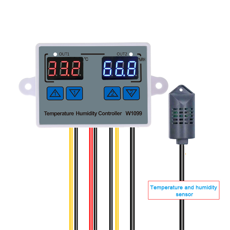 Manufacturers Supply High Quality W1099 Intelligent Digital Display Temperature And Humidity Controller