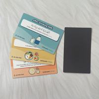Aimant publicitaire personnalisé écologique imprimé numériquement, cadeau promotionnel, carte de visite, aimant pour réfrigérateur