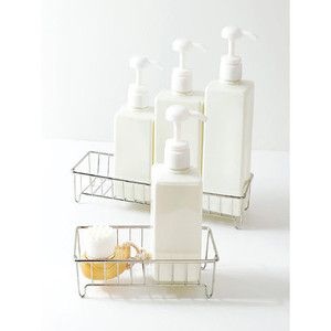 Lujoso y moderno organizador de baño de acero inoxidable, pequeño estante de esquina con acabado cepillado para cocina y uso doméstico - Product Image 1