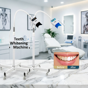Máquina de Blanqueamiento Dental con Luz LED Azul, Acelerador de Blanqueamiento Dental con Temporizador Digital, Lámpara de Blanqueamiento Dental Ajustable - Product Image 1