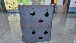 Le repaire préféré des chats : Niche décorative en fibre de polyester pour chats <span class=keywords><strong>heureux</strong></span> - Product Image 4