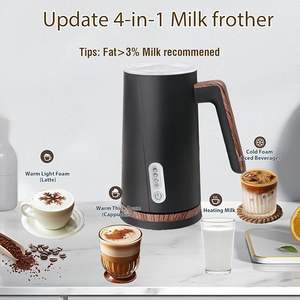 Gewerblicher Beheizter Milchaufschäumer Milchdampfer Automatische Elektrische Milchaufschäummaschine für den Großhandel - Product Image 3