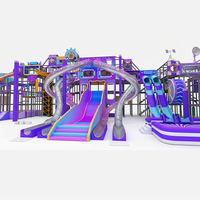Fabricant d'équipements de jeux intérieurs sur mesure pour parcs d'attractions pour enfants, équipement de jeux souples en ABS et métal pour centres commerciaux