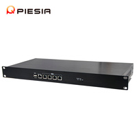 Server Rak 1U Murah 4 Port LAN Ethernet Firewall Perangkat Keamanan Router/Jaringan PC Rak 1U